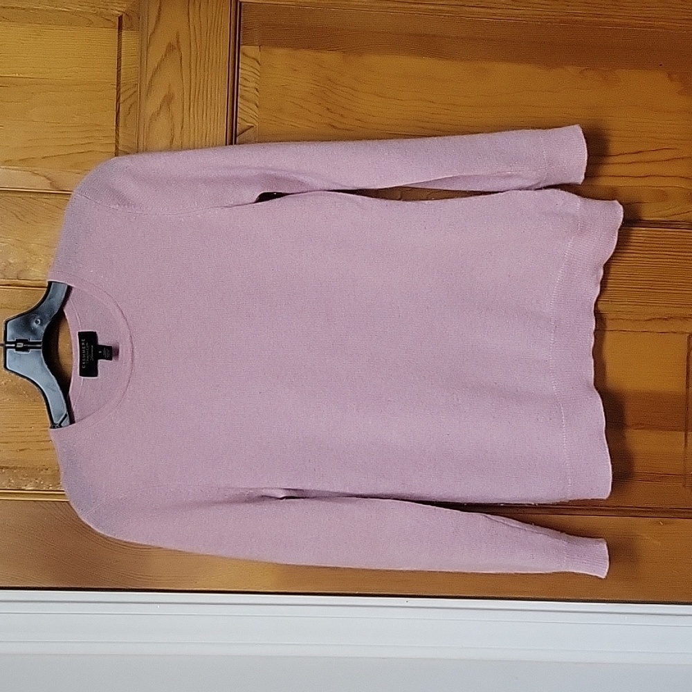 Charter Club Pink Crew Neck Sweater
